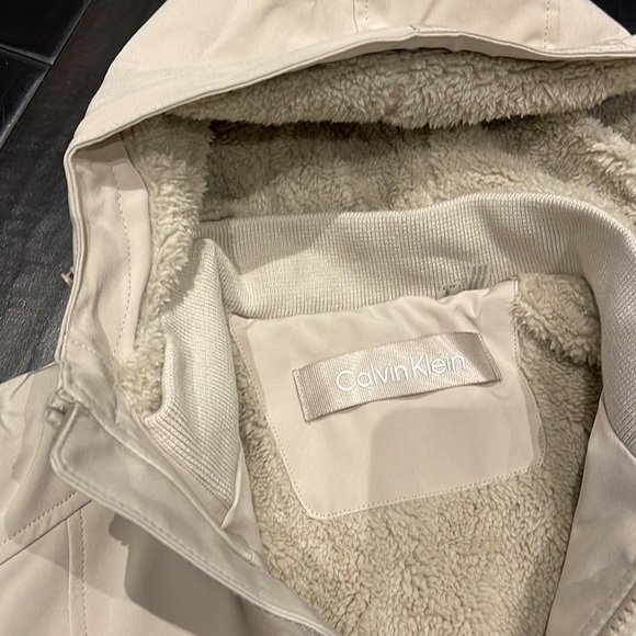 NWT Calvin Klein, warm, long, waterproof jacket - Picture 3 of 7